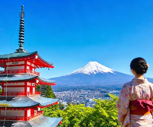 Mount Fuji One-Day Tour: Kawaguchiko Ropeway, Arakurayama Sengen Park, Hikawa Clock Shop & Oishi Park