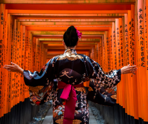 Nijo, Bamboo Grove, Golden Pavilion & Fushimi Inari Bus Tour