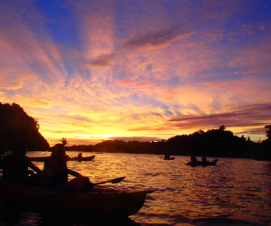 Sunset Kayak Tour in Okinawa